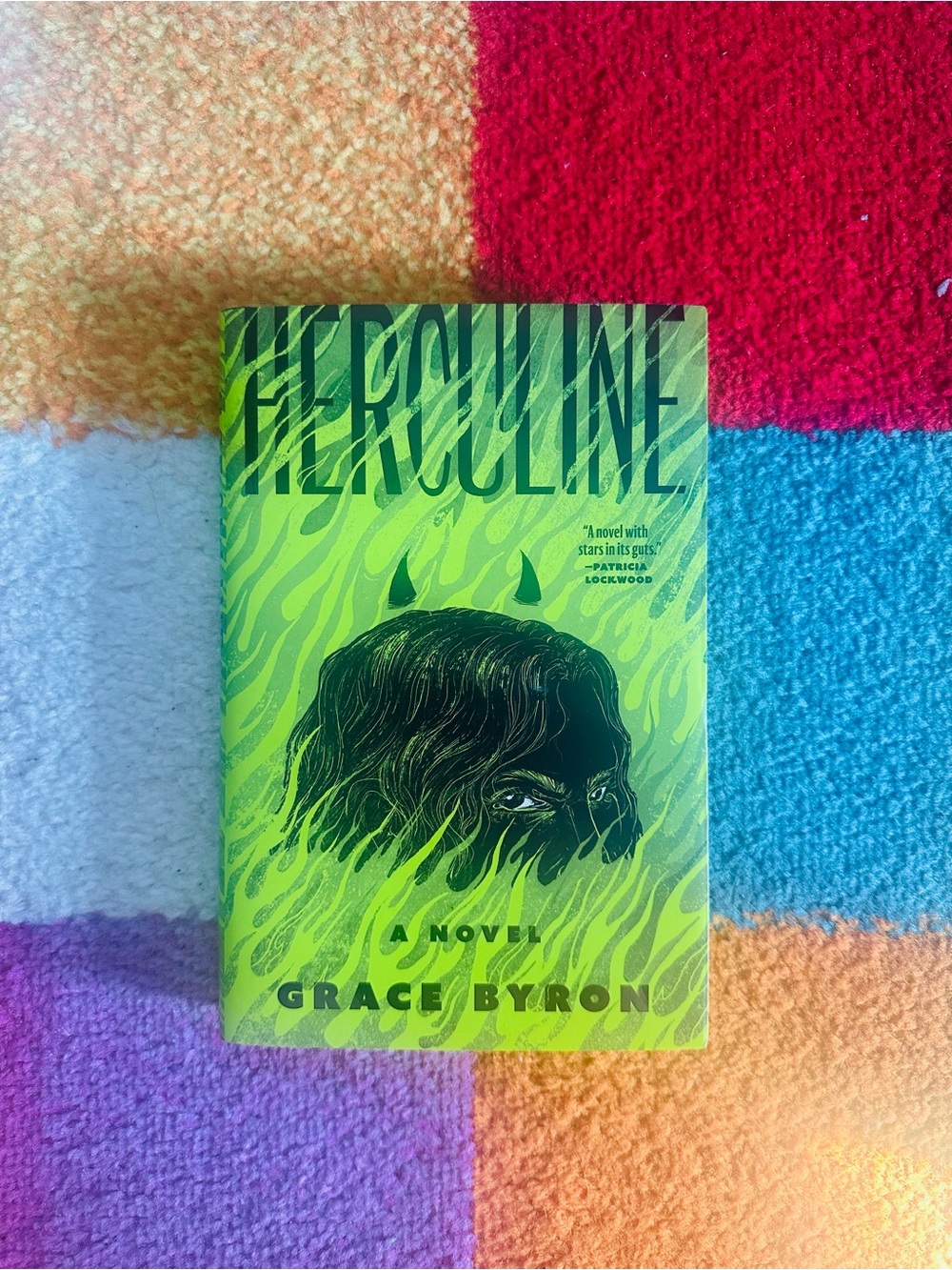 Herculine by Grace Byron — Neon Green Book